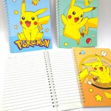 pokemon Pokemon (40 Pages Pokemon Notebook+1 Pen)Set - Pikachu Journal For School Office Travel, Anime Gift For Students Collectors,Birthday Gifts