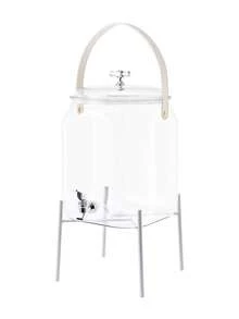 1pc Cold Water Bucket With Faucet, Beverage Dispenser, Lemon Fruit Tea Bucket, Juice Jar, Infused Liquor Bottle - Multicolor - View 9