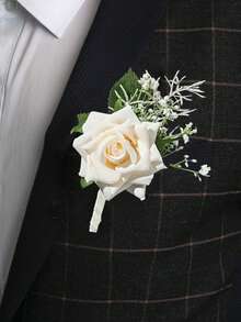 Boutonniere trang trí hoa - Nhiều màu - Xem 1