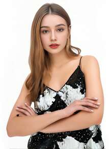 Women Tank Tops & Camis - Black - View 4