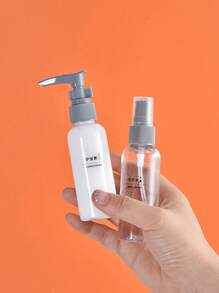 12pcs/10pcs/7pcs Travel Bottle Set, Used For Toiletries, Leak Proof Refillable Container, Essential Travel Accessory, Back To School Season