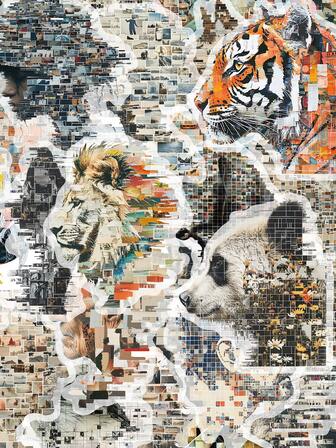 50pcs Photo Collage Decal Stickers, Portrait Decoration For Smartphone Case, Notebook, Laptop, Book, Luggage, Refrigerator, Cabinet, Bedroom, Diary, Guitar, Skateboard, Birthday, Holiday Gift, Reward