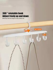 5pcs/1pc, 12-Hook Plastic Hanger Set: Space-SavingOrganizer For Bras, Tank Tops, And More In YourCloset,Storage,Coat Hangers,Hangers