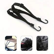 Elastic Rubber Bands Rope For Motorcycle/E-Bike/Bicycle Helmets, Luggage & Cargo Straps