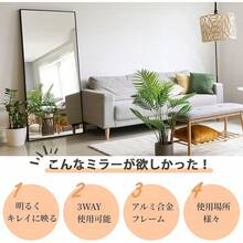 Floor & Full Length Mirrors - 170*70CM*Màu đen - Xem 7