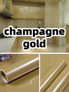 1 Rollo de papel pintado autoadhesivo para renovación de muebles, impermeable y grueso, con efecto de perla, para gabinetes de cocina, armarios, papel tapiz de unicolor de PVC, papel tapiz extraíble, paneles de pared, papel tapiz, artículos de decoración de primavera para refrescar su hogar, pegatinas de decoración Rama - Multicolor - Ver 12