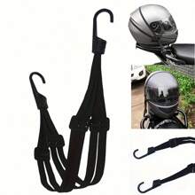 Elastic Rubber Bands Rope For Motorcycle/E-Bike/Bicycle Helmets, Luggage & Cargo Straps