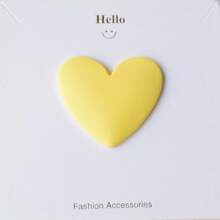 5/10pcs Heart-Shaped Fridge Magnets - Creative Home Decor Magnetic Stickers For Refrigerator, Whiteboards, Cabinets, Dishwasher - Home Decor, Birthday, Graduation Gift