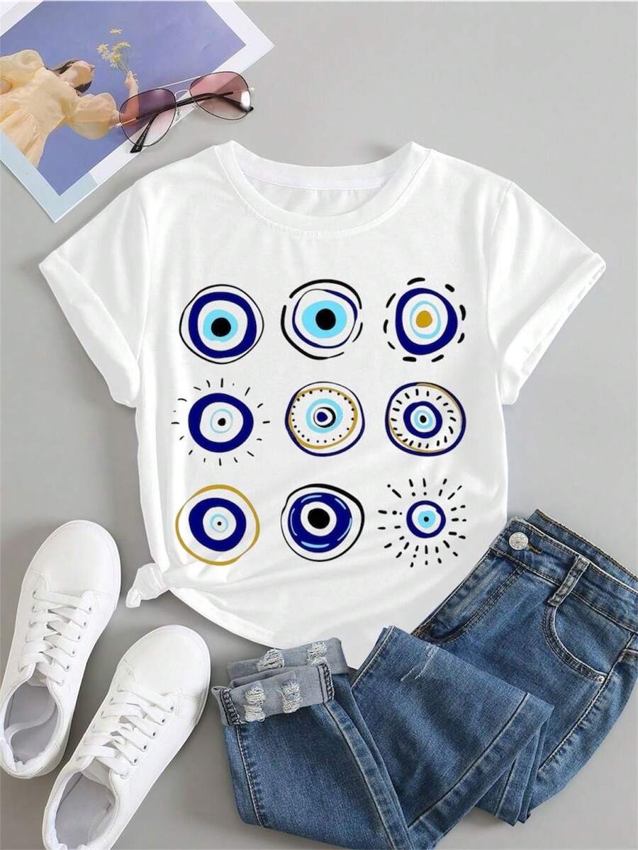Women T-Shirts - White - View 1