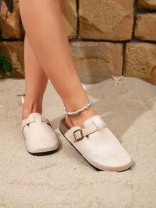 Damen Mode rutschfeste Hohlschuhe, stylisch, bequem zum Gehen und für den Innenbereich