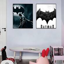1/10PCS Beast Kingdom Batmans Poster Bar Paper Vintage Posters Wall Art Painting Bedroom Study Stickers Study Nordic Home Decor House Bar Room Wall Decor Movie Figures Home Decoration Painting Wall Art Bedroom Cartoons Decor Wallpaper Wall Bedroom Decoration - Không khung - Nhiều màu - Xem 4