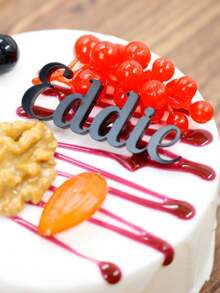 LICVIC 1-10pcs Customized Acrylic Cake Toppers Personalized Name Cake Decorations For Wedding Birthday Party Celebration Anniversary Party Supplies - Multicolor - View 4