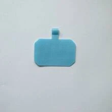 5pcs/Set Matte Transparent Card Phone Case Back Fixed Clips, Universal Phone Strap Tether Connector