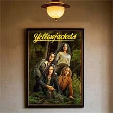1 buc opțional cadru postere perete artă pop film Yellowjackets poster HD artă perete impermeabil acasă living room dormitor bar decorare estetică