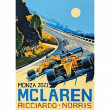 1PC National Landscape Architecture Racing Competition Posters Prints Canvas Painting Pictures Home Living Room Decor Gift Wall Arts Optional Frame ,Wall Art With Frame - Multicolor - View 50