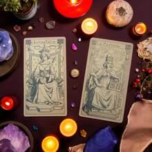 Baraja de Tarot Naibi Di Giovanni Vacchetta, estilo Marsella - Edición en francés