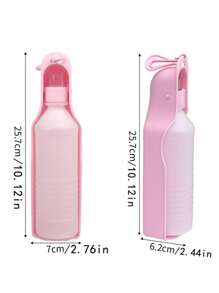1pc Pet Supplies Waterer Outdoor Portable Feeding Water Bottle Drinking Bottle Pet Water Cup Outdoor Carry Cup Drinking Bottle