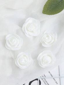 100/200 个人造玫瑰花头，3.5 厘米/1.38 英寸小泡沫玫瑰花头，适用于 DIY 工艺品婚礼派对装饰婚礼装饰、情人节装饰、周年纪念装饰、节日装饰、派对桌家居装饰 - 彩色 - 查看 21