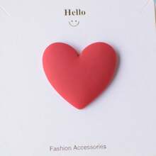 5/10pcs Heart-Shaped Fridge Magnets - Creative Home Decor Magnetic Stickers For Refrigerator, Whiteboards, Cabinets, Dishwasher - Home Decor, Birthday, Graduation Gift