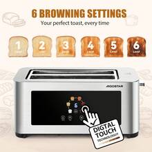 Aigostar 4-Slice Long Slot Toaster - UK Plug(220-240V) - View 2
