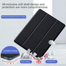 Magnetic Case With Pen Slot Compatible For IPad 5/6/7/8/9/10th Gen Air 1/2/3/4/5 Pro 11 Pro 12.9 2020-2022 IPad 10th Gen 10.9 A2696 A2757 A2777 TAB S6 LITE S9/S9FE/S9PLUS/S9FE+/S9 ULTRA/A9//A9 PLUS/Redmi PAD SE 11*/MI PAD 6/6PRO - 軍綠色 - 查看 2