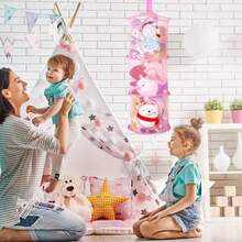 1 Plush Animal Toys Net Or Hammock, 3 Compartments Hanging Plush Animal Storage Net Hammocks, Suitable For Bedroom, Home Decoration, Room Decoration, Winter Decoration Bedroom Decoration,Mother's Day,Gift For My Mother,Gifts For Ladies, Halloween Decorations, Christmas Gifts, Home Decor