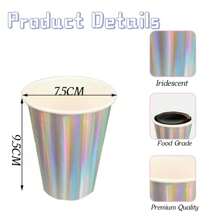 60/50/30/20/15/10/5 Pack 10 Oz Multi-Color Disposable Paper Cups, Beverage Cups, Drinking Water Cups, Juice Cups, Milk Cups, Reusable For Home, Office, Parties, Gatherings, Picnics, Etc.
