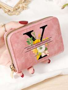 勃艮第包 Charry 红色包 酒红色包 时尚女士简约短款钱包 手提包 拉链零钱包 时尚拉链 高品质信用卡收纳包 女士钱包 卡包 女士钱包 迷你钱包 零钱包 钱包 卡片钱包 - 酒紅色 - 查看 86