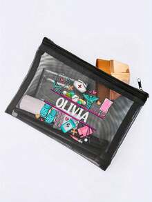 定制医疗储物袋急救箱、洗漱包、化妆品储物袋、多功能储物袋-定制您的名字，非常适合 NHS 谢谢您、新毕业生、医院工作人员和医学生的礼物、护士化妆品化妆包执业护士礼物 Np 毕业礼物拉链袋，适合护理学生老师 - 彩色 - 查看 6