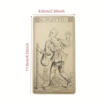 Baraja de Tarot Naibi Di Giovanni Vacchetta, estilo Marsella - Edición en francés