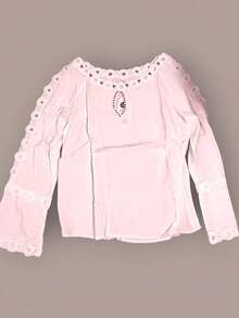 Imported Women's Tricoline Shirt Promotion - Baby Pink - View 2