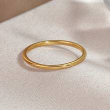 4 piezas de Anillos elegantes chapados en oro con grandes zirconias cúbicas brillantes, joyería graciosa para compromiso, boda, fiesta, regalo del Día de San Valentín