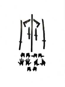 Dummy 13 Articulated Doll Assembly Kit - Màu xanh lam - Xem 4