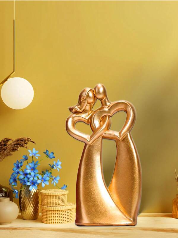 Couple Sculpture Home Decoration Love Couple Statuette Modern Couple Sculpture Modern Romantic Sculpture Suitable For Living Room Bedroom Office Decoration Anniversary Valentine's Day Birthday Gift