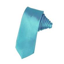 1 pieza Corbata de unicolor para hombre, corbata formal de negocio estrecha (2 pulgadas de ancho), brillante casual, adecuada para uso diario, bodas, banquetes, fiestas, eventos, regalo