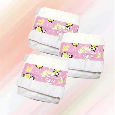 4pcs Diaper Refill Pack, Suitable For Children 3 Years Old And Above
