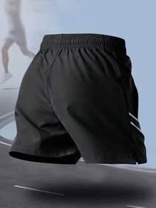 运动户外短裤 男士运动裤 户外服饰 春夏运动服 日常休闲 跑步健身 舒适宽松 网球高尔夫 曲棍球 马术 - 灰色 - 查看 6