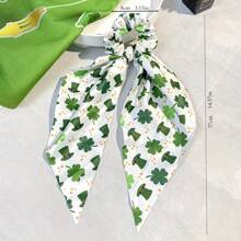 1 Stück Elegantes süßes Haarclip Set mit Sonnenblumen-, Gänseblümchen- und Bienen-Motiv aus Satinschleife, Haaraccessoire für Pferdeschwanz, Sommerlicher Hawaii-Strand-Stil Haarschmuck