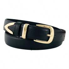 Women's Casual Retro Business Versatile Pin Buckle Leather Belt Summer, School