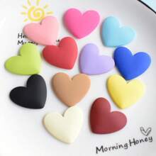 5/10pcs Heart-Shaped Fridge Magnets - Creative Home Decor Magnetic Stickers For Refrigerator, Whiteboards, Cabinets, Dishwasher - Home Decor, Birthday, Graduation Gift