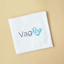 1pc, 12in Microfiber Embroided Letters Naughty Funny Wash Towel For Boyfriend Girlfriend Husband Wife Adult Humor Gift, Perfect For Valentine's Day Wedding Anniversary Day Gift White Elephant Exchange Gift Gag Gift Bachelor Bachelorette Party Supplies Bathroom Decor Summer Back To School