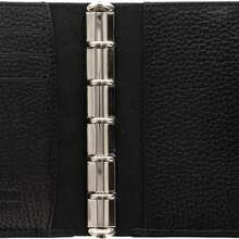 Filofax Mini Finsbury Organiser - Black - Black - View 3