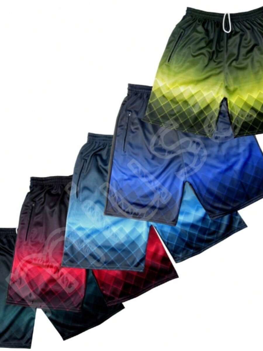 Chimpa Gym Men's Bermuda Kit Flannel With Zipper Pocket Sports Football / Men's Shorts - Negro - Ver 1