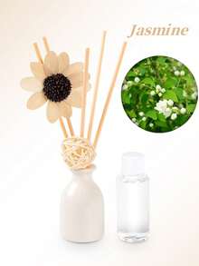 1 套无焰家用香薰扩散器套装，持久留香，适用于卧室、书房、浴室、客厅、香薰、室内清新剂、扩散器、圣诞礼物、薰衣草、玫瑰、海洋、茉莉、百合、桂花 - 多款香型 - 查看 10