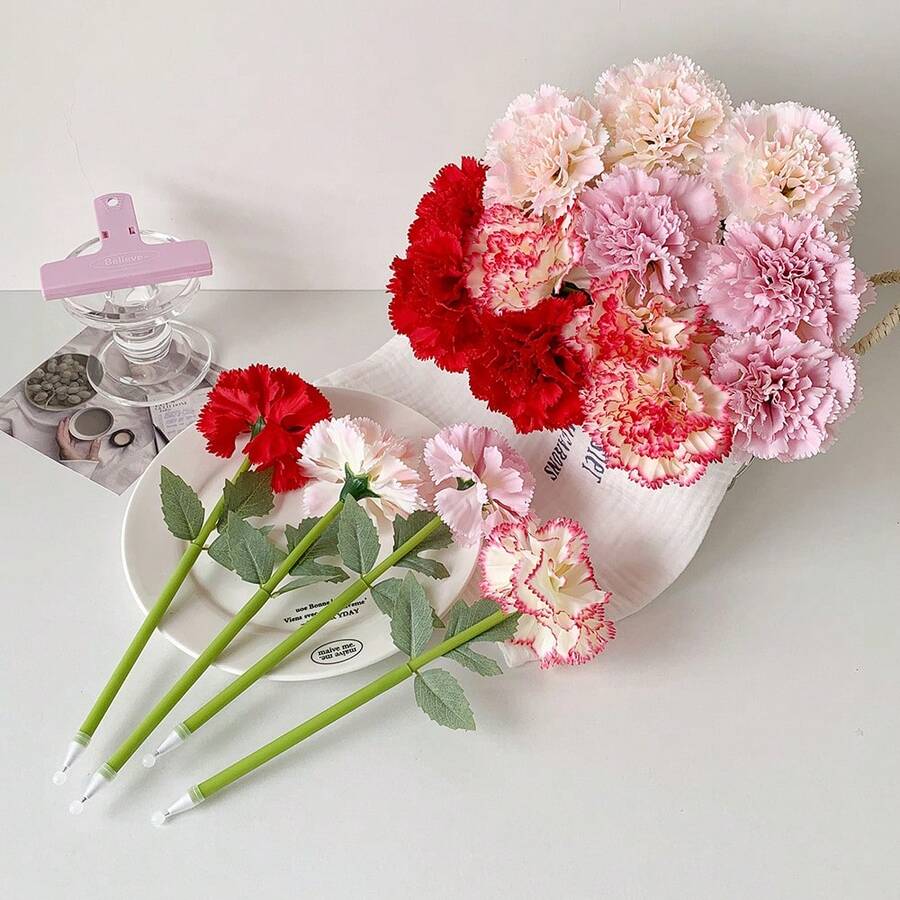 Bút bi hoa hồng mô phỏng, Bút quà tặng ngày lễ tình nhân cho nhà giáo, Bút văn phòng phẩm sáng tạo cho học sinh, Bút quà tặng trở lại trường
