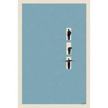 Retro Simple Color Background Design Movie Character Car Poster Canvas Painting Wall Art Pictures Home Decor Optional Frame ,Wall Art With Frame - Multicolor - View 65