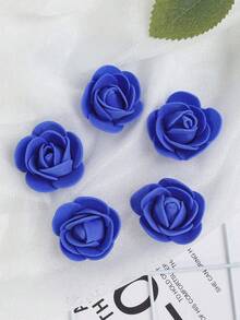 100/200 个人造玫瑰花头，3.5 厘米/1.38 英寸小泡沫玫瑰花头，适用于 DIY 工艺品婚礼派对装饰婚礼装饰、情人节装饰、周年纪念装饰、节日装饰、派对桌家居装饰 - 彩色 - 查看 20