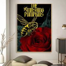 1/6pcs "Smashing Pumpkins" Poster Poster Art Print Bar Living Room Furniture Decoration High Quality Living Room, Bedroom, Dormitory, Kitchen Wall Art, Wall Aesthetic Decoration Frameless ,Wall Art With Frame - Multicolor - View 22