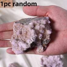 1 Stück unregelmäßiges violettes Mineralien Exemplar - geeignet für Haus Dekoration, Aquarium Dekoration - die bevorzugte Sammlung für Mineralien Liebhaber - das perfekte Geschenk für Feiertage