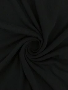 2 piezas Pantalones cortos tipo bermuda holgados con bolsillos para adolescentes/niños, de tela cómoda de seda de leche, adecuados para primavera, verano y otoño - Negro - Ver 8